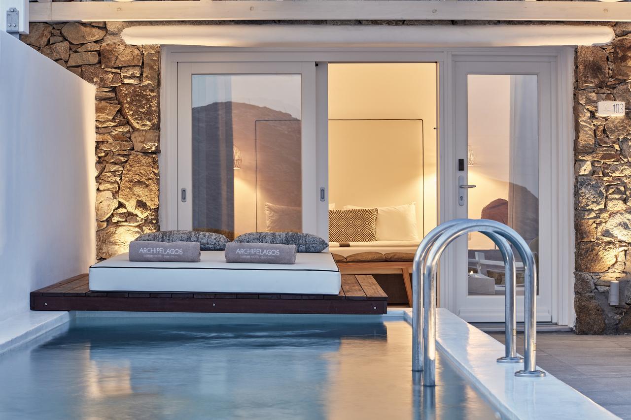 Archipelagos Hotel - Small Luxury Hotels Of The World Kaló Livádi Kültér fotó